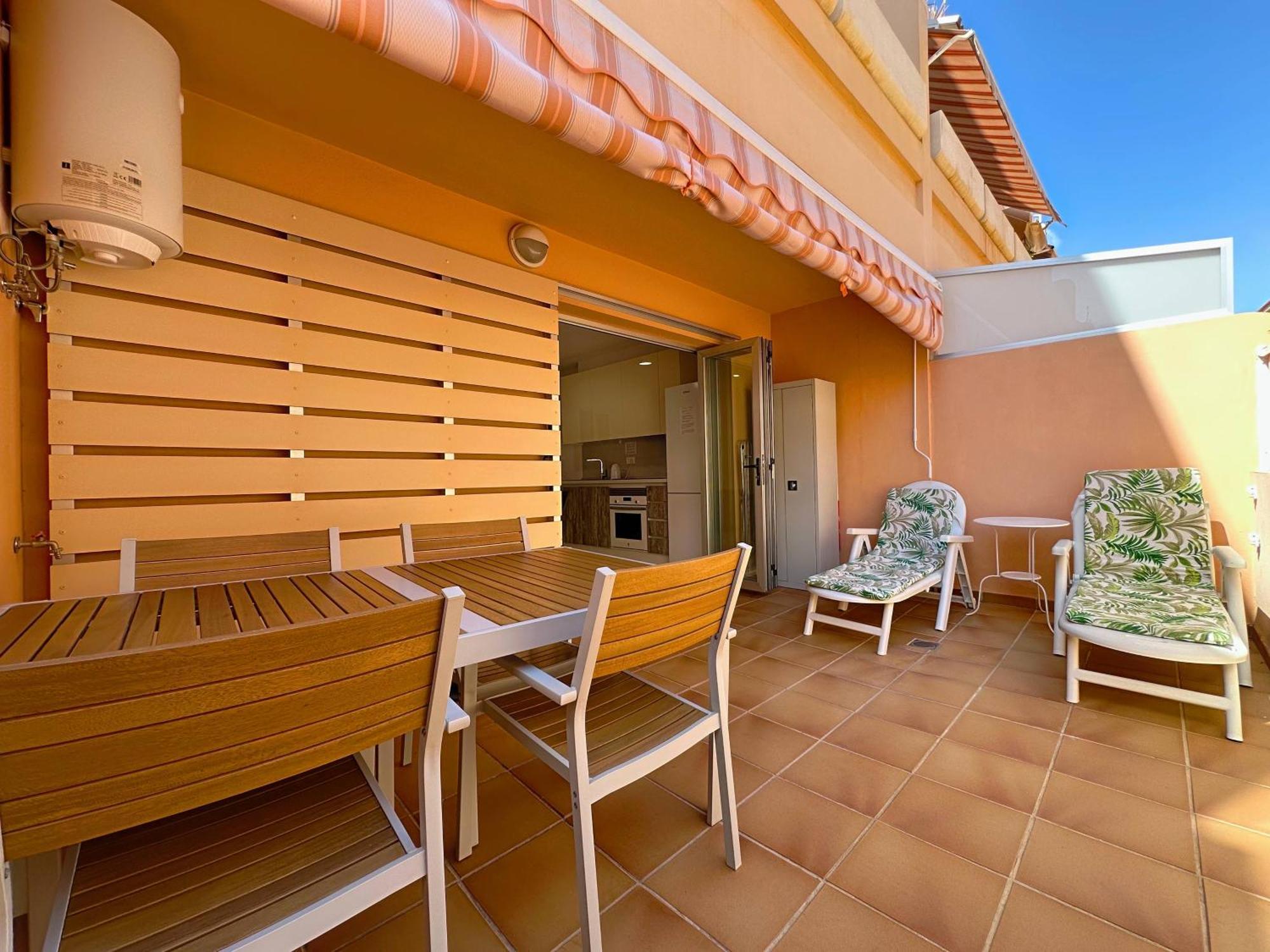 Los Cristianos Piscina Y Terraza المظهر الخارجي الصورة